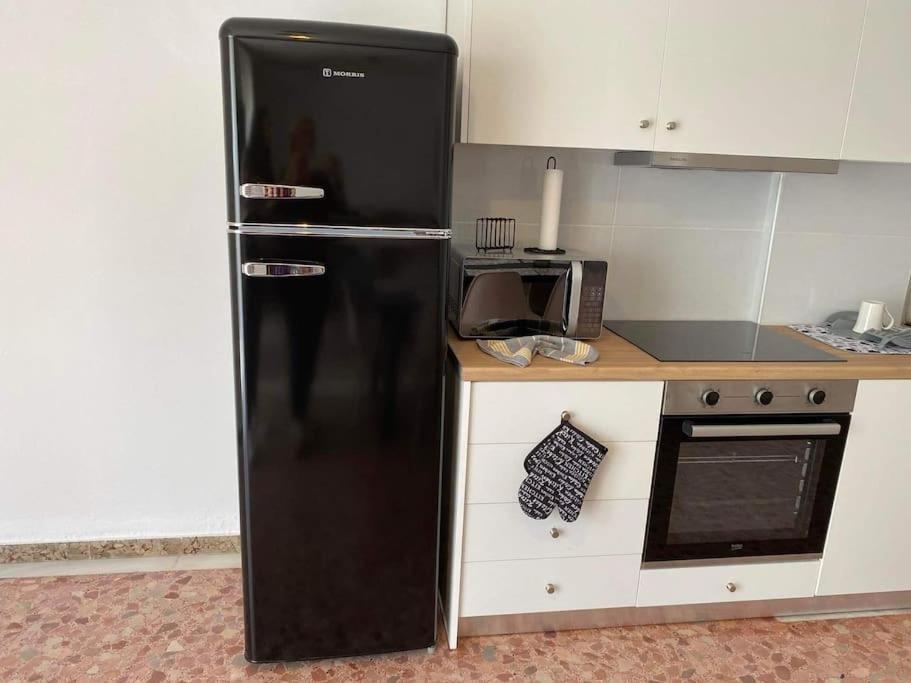New! Flower Patio House 2 Bdr - Bbq - Wash Machine Lávrion Dış mekan fotoğraf